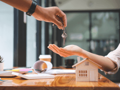 tenant taking keys - Prorated Rent Calculator