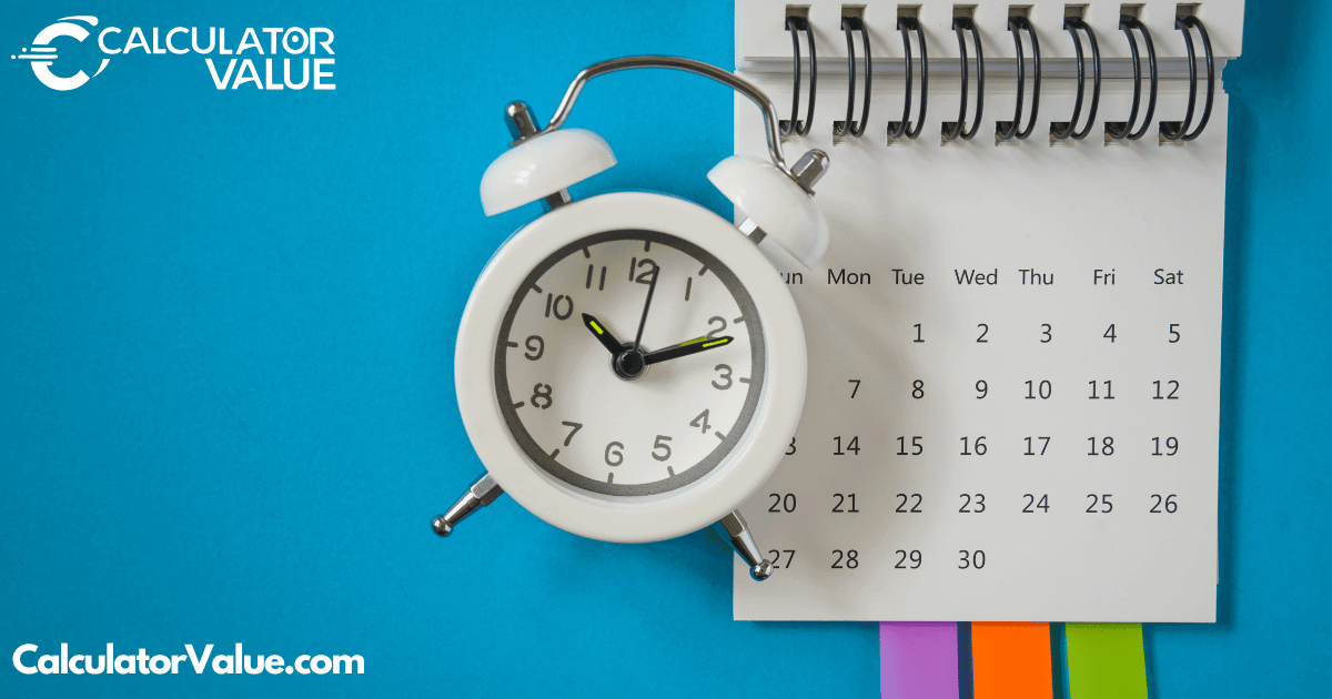 What date is 4 months from today calculator value